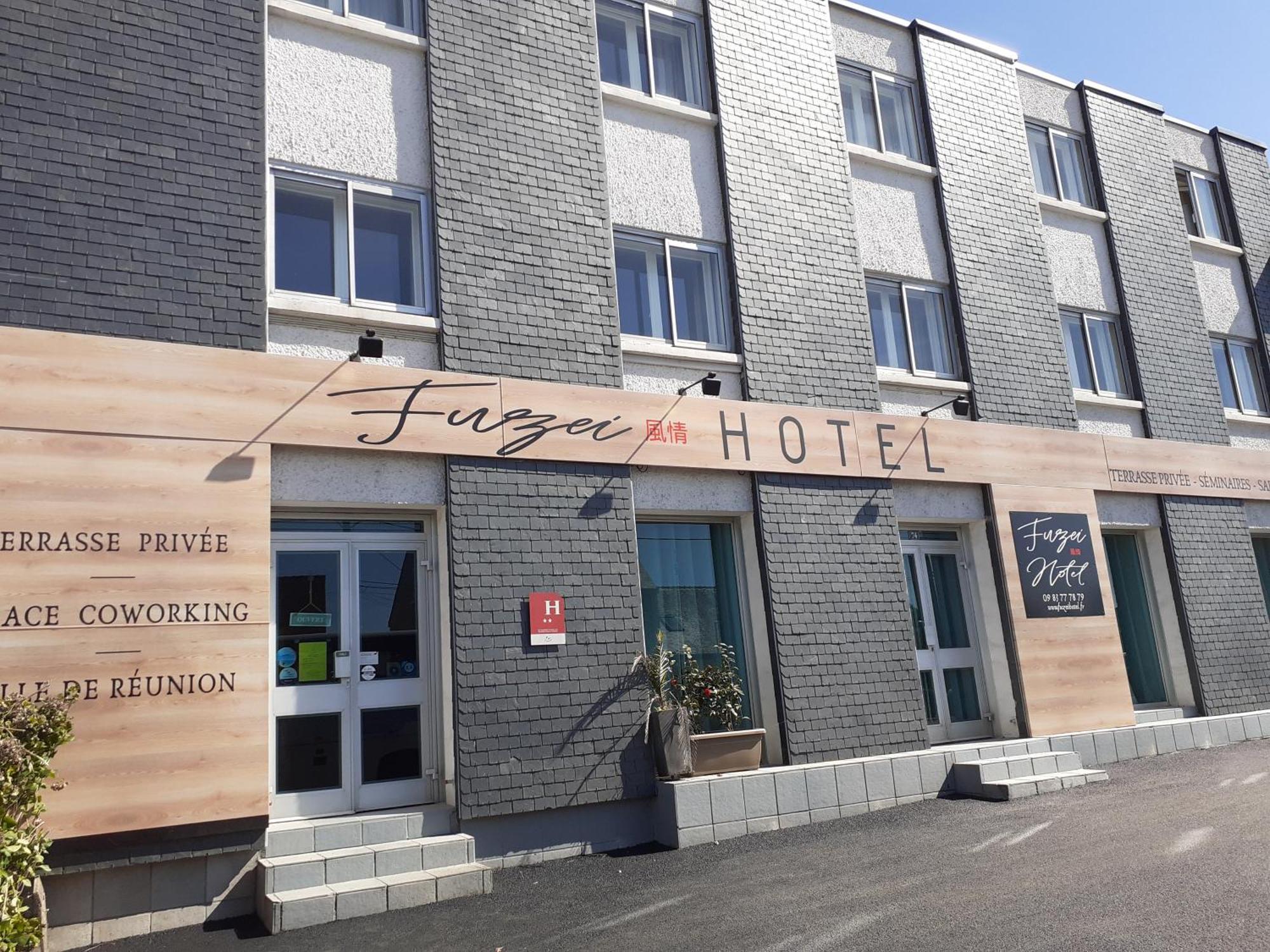 Fuzei Hotel Lorient-Lanester Bagian luar foto